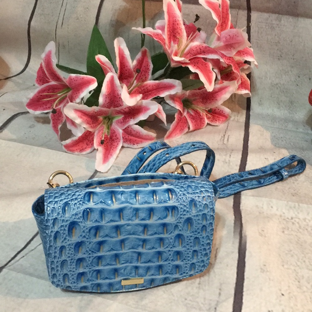 Brahmin LIL CERULEAN MELBOURNE Convertible Bag NWT. PRICE IS FIRM